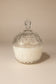 Vintage glass jar candle (Olive Branch)
